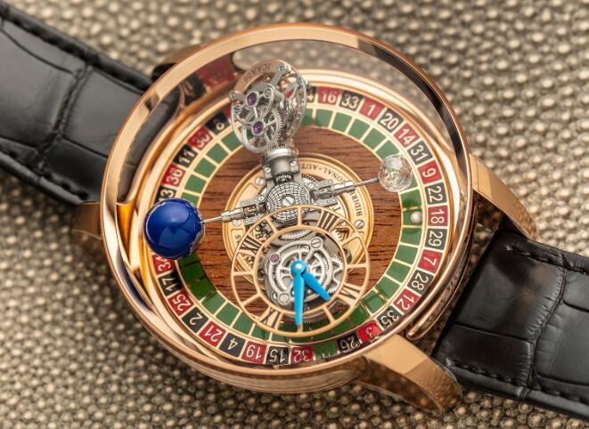 Jacob & Co Replica watch Grand Complication Masterpieces Astronomia Gambler AT150.40.RO.SD.A